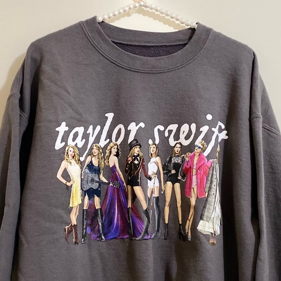 taylor swift folklore eras crewneck pullover NEW - Picture 9 of 13